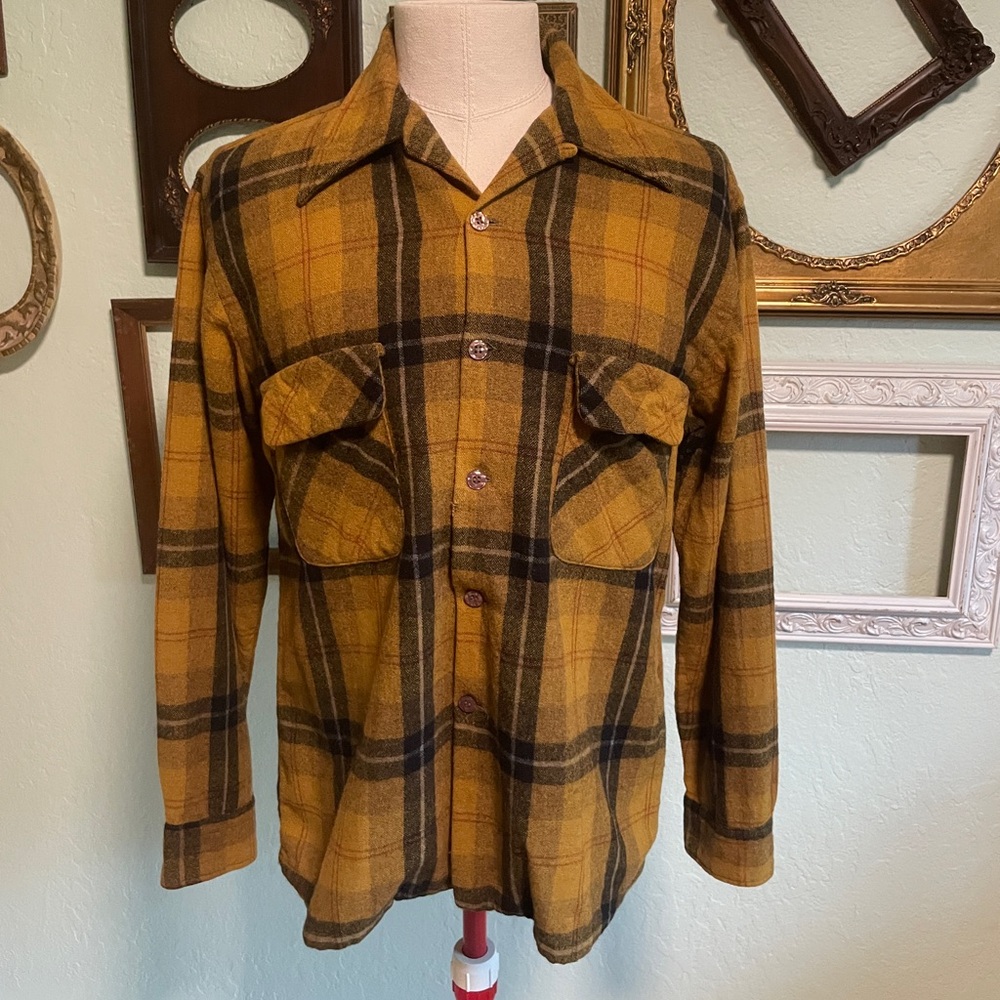 Vintage Sears Kings Road Wool Shirt